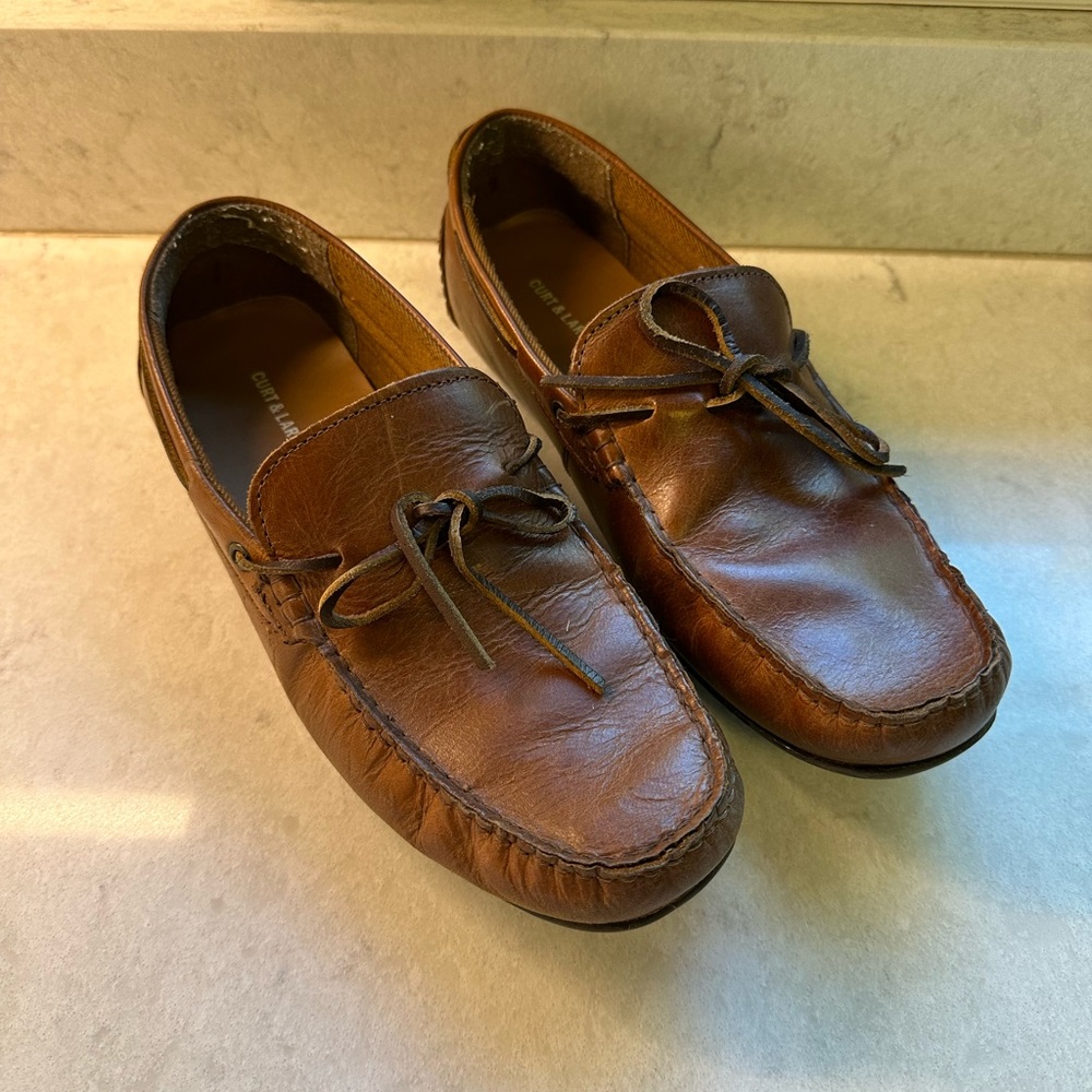 Curt & Larson size 7.5 loafer dress shoes